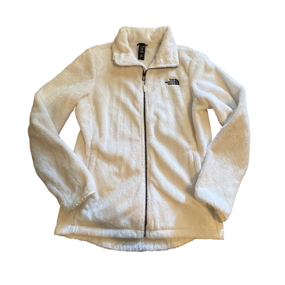 The North Face Osito Fleece Jacket White full zip M SOFT